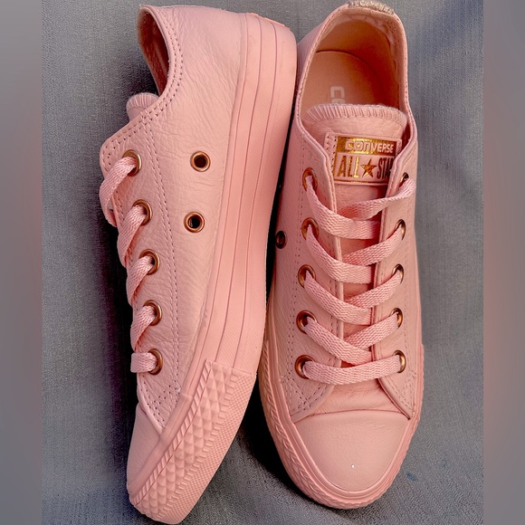 Converse All Star Lo Lux Wedding Blush Pink 158416C - Picture 2 of 7